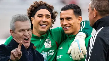 Guillermo Ochoa, Ángel Malagón, Javier Aguirre con Selección Mexicana | Foto: Mexsport y Getty