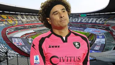 Guillermo Ochoa con el Salernitana: Imagen: Marca