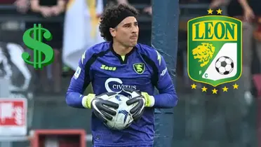 Guillermo Ochoa con Salernitana en la Serie A | Foto: Marca