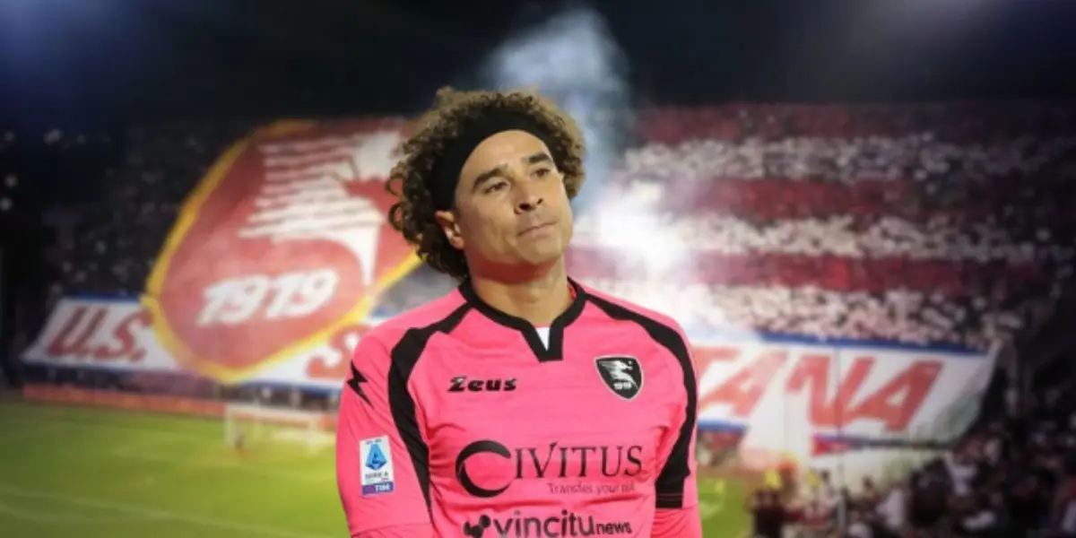 Guillermo Ochoa vive un mal momento con la Salernitana