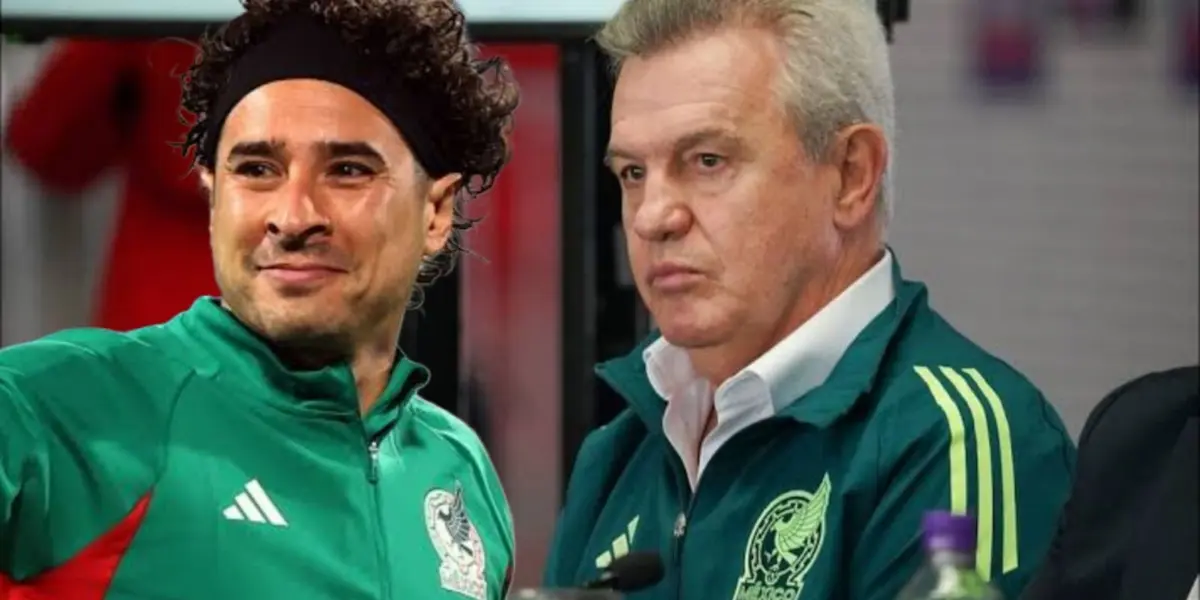 Guillermo Ochoa y Javier Aguirre (Foto: Imago7)