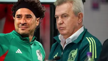 Guillermo Ochoa y Javier Aguirre (Foto: Imago7)