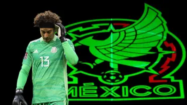 Guillermo Ochoa y logo de la Selección Mexicana/Foto Zeminario Zeta.