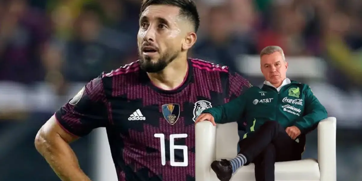 El dardo que le mandó Héctor Herrera a Javier Aguirre        