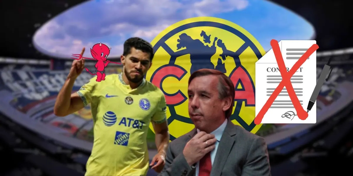 Henry Martín celebrando una anotación con América en el Clausura 2024 | Foto: Sporting News