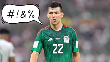 Hirvng Lozano con el TRI en Qatar 2022 ante Arabia Saudita | Foto: Milenio