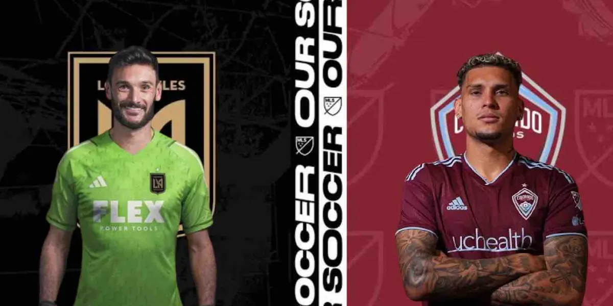 Hugo Lloris y Rafael Navarro | Foto: MLS, Colorado Rapids y LAFC