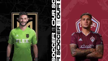 Hugo Lloris y Rafael Navarro | Foto: MLS, Colorado Rapids y LAFC