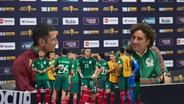 JaimeLozano y Guillermo Ochoa en conferencia de prensa y el TRI eliminado de Qatar | Foto: Cero Cero