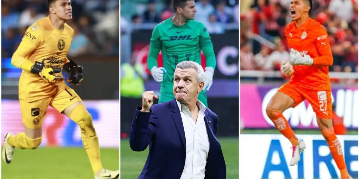 Javier Aguirre, Julio González, Ángel Malagón y Tala Rangel con Selección Mexicana | Foto: Marca y Getty