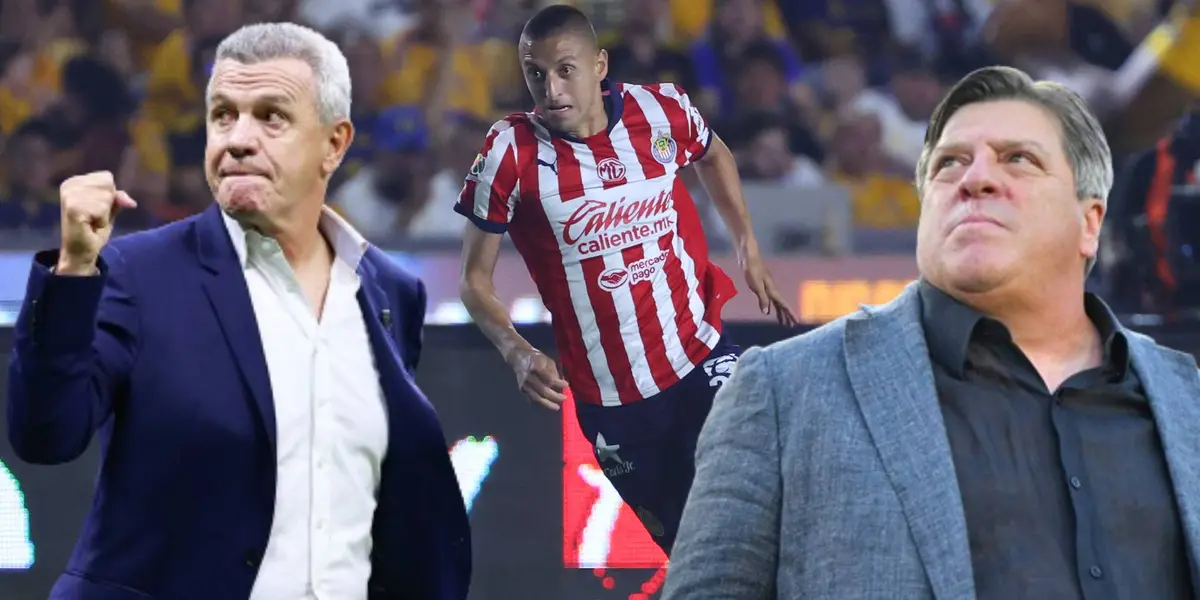 Javier Aguirre, Roberto Alvarado y Miguel Herrera | Foto: Chivas, FoxSports y Mexsport