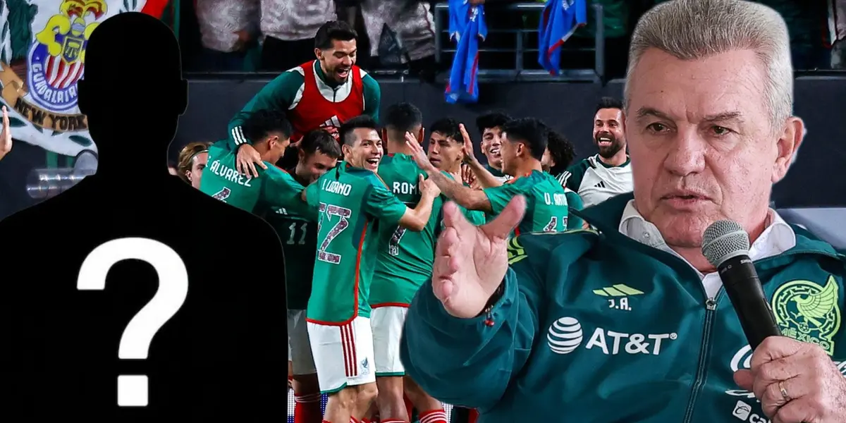 Javier Aguirre y al fondo el TRI (Foto: GettyImages)