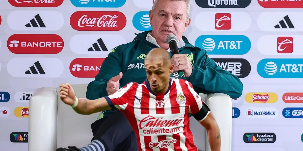 Javier Aguirre y Chicharito Hernández (Foto: GettyImages)