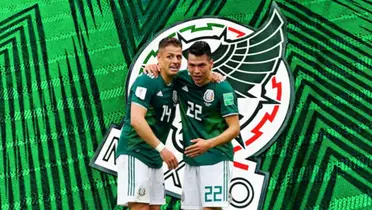 Javier Hernández e Hirving Lozano con Selección Mexicana | Foto: Getty Images y miseleccionmx