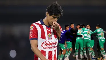 JJ Macías tras perder con Chivas y Santos festejando | Foto: Marca