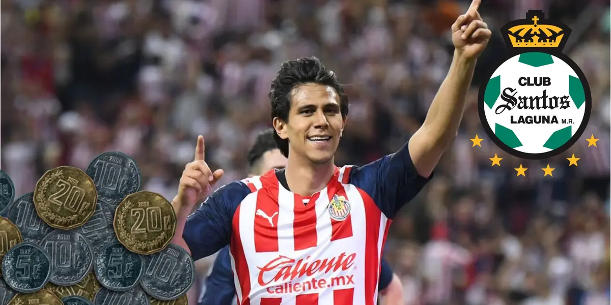 José Juan Macías celebra gol con Chivas| Foto: El Universal