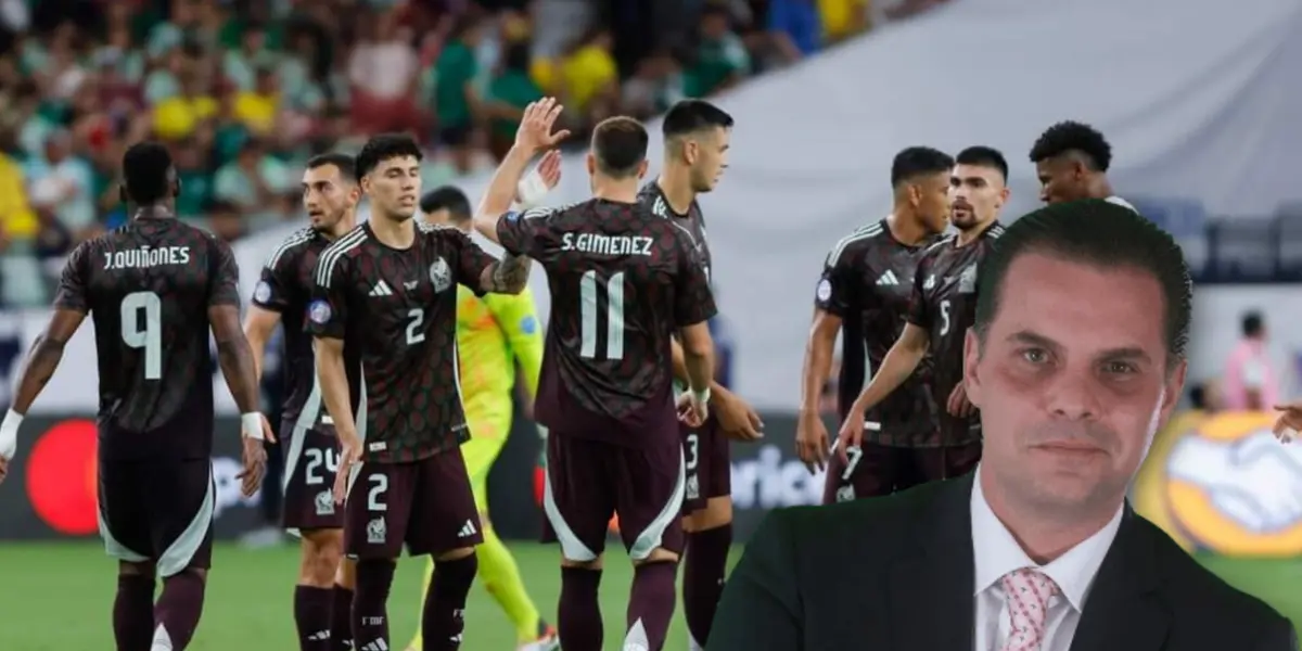 Jugadores de la Selección Mexicana y Christian Martinoli/ Foto Seminario Zeta.