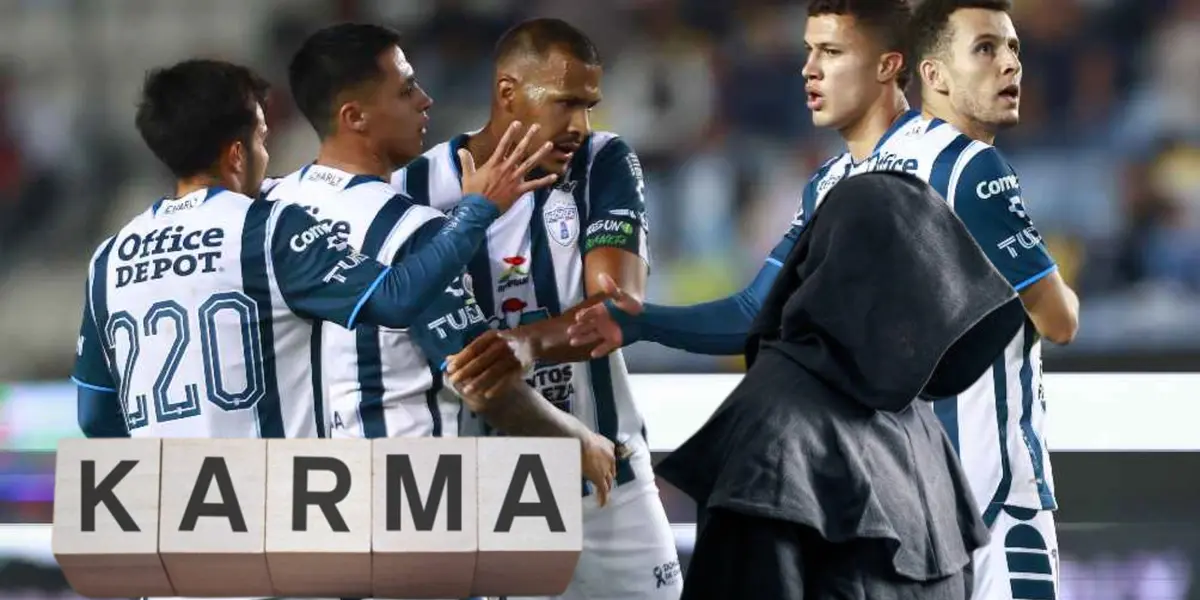 Jugadores de Pachuca al final de un partido en el 'Huracán' | Foto: Debate