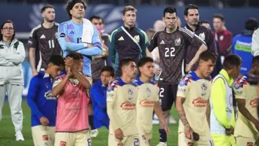 Jugadores del TRI tras perder vs Estados Unidos y América eliminado | Foto: San Diego Union-Tribune