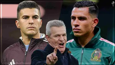 Julio González y Ángel Malagón con Javier Aguirre Selección Mexicana