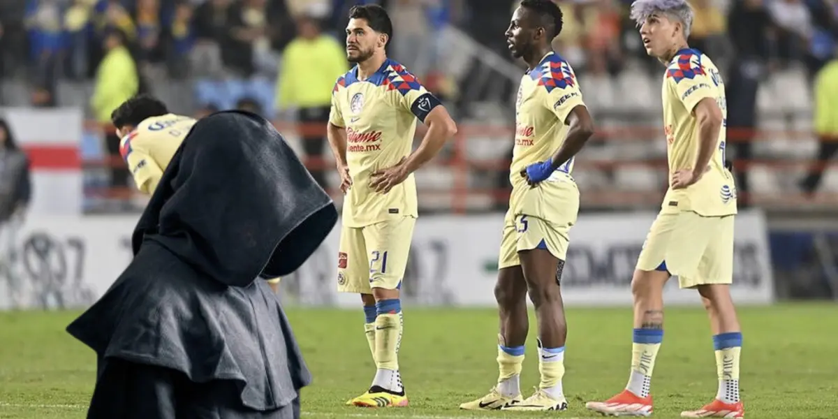 Kevin Álvarez , Henry Martín y Julián Quiñones tras el silbatazo final vs Pachuca | Foto: UnoTV