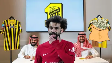 La increíble suma que ofertarán desde Arabia Saudita al Liverpool por el delantero egipcio.