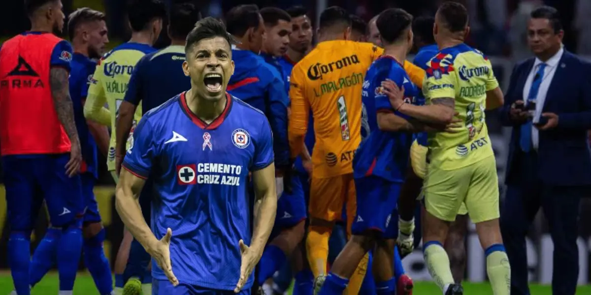 La pedrada del atacante cementero tras vencer a Chivas en el Azteca.