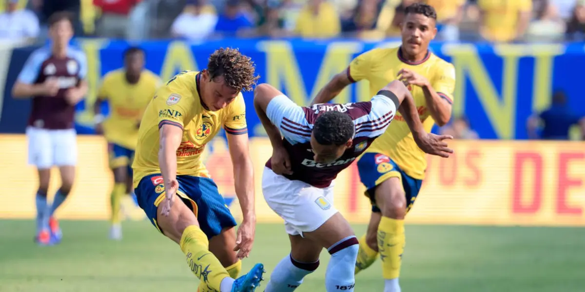 En pleno América vs Aston Villa, el jugador con el que Jardine se habría molestado