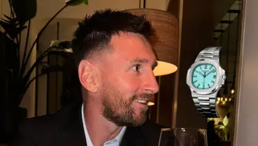 Lo que cuesta el reloj que usó Messi en su velada con Antonela.