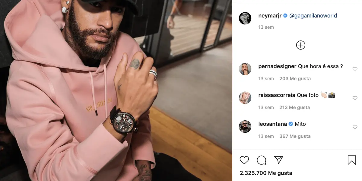 Los relojes de Neymar cuestan más que el actual portero de Chivas