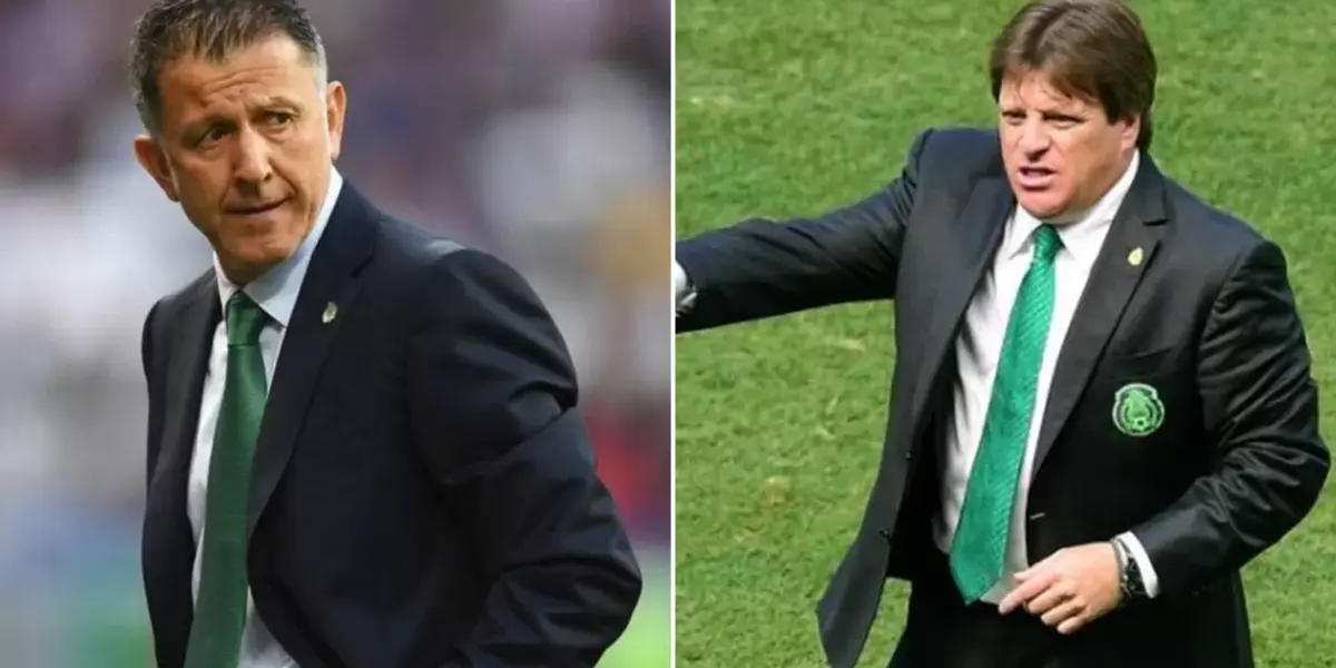 Miguel Herrera y Juan Carlos Osorio con Selección Mexicana | Foto: AFP 