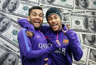 Neymar Jr. no dejó solo a su gran amigo