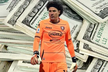 Ochoa podría salir pronto de la Salernitana 