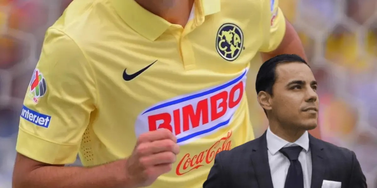 Omar Bravo y jugador del América/ Foto Debate.