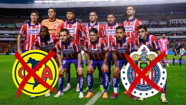 Once inicial de Atlético de San Luis en su visita a Querétaro | Foto: Récord