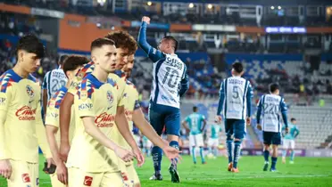 Pachuca celebra triunfo y jugadores de América cabizbajos | Foto: El Universal Hidalgo