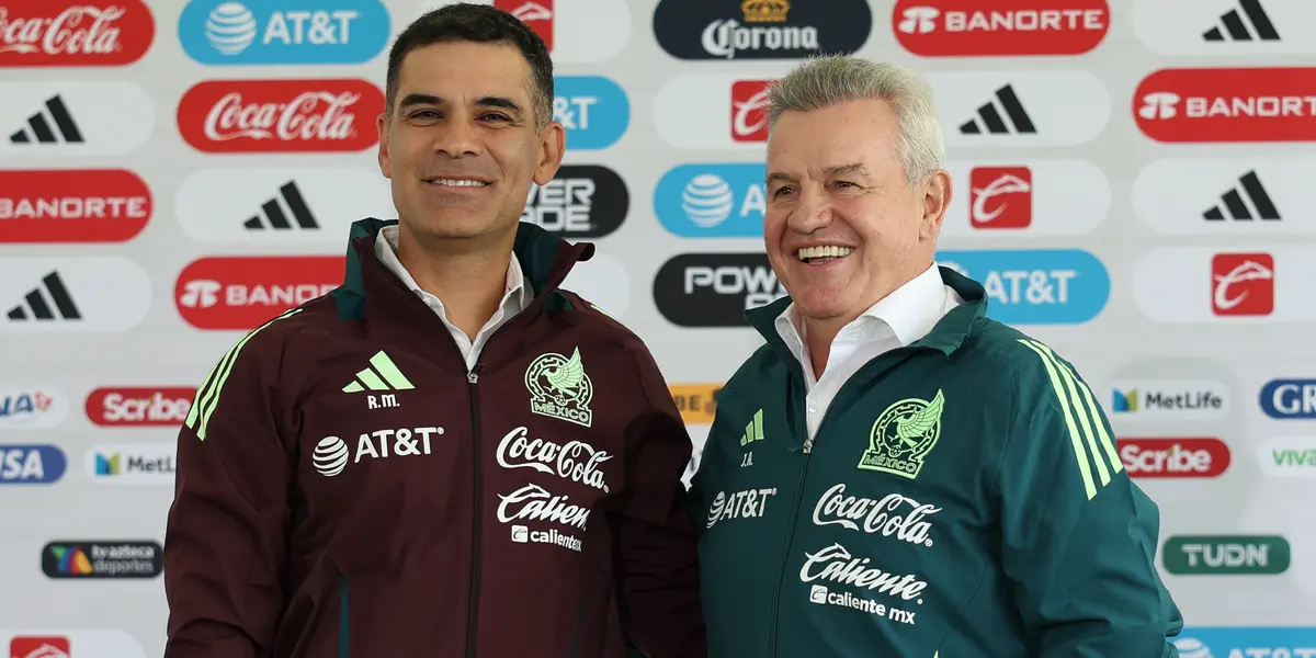 Rafael Márquez y Javier Aguirre (Fuente: FMF)