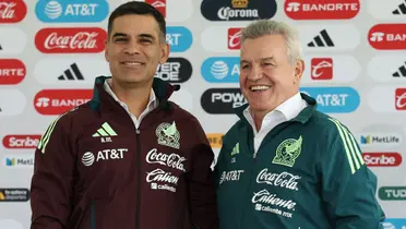 Rafael Márquez y Javier Aguirre (Fuente: FMF)