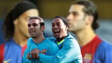 Rafael Márquez y Ronaldinho