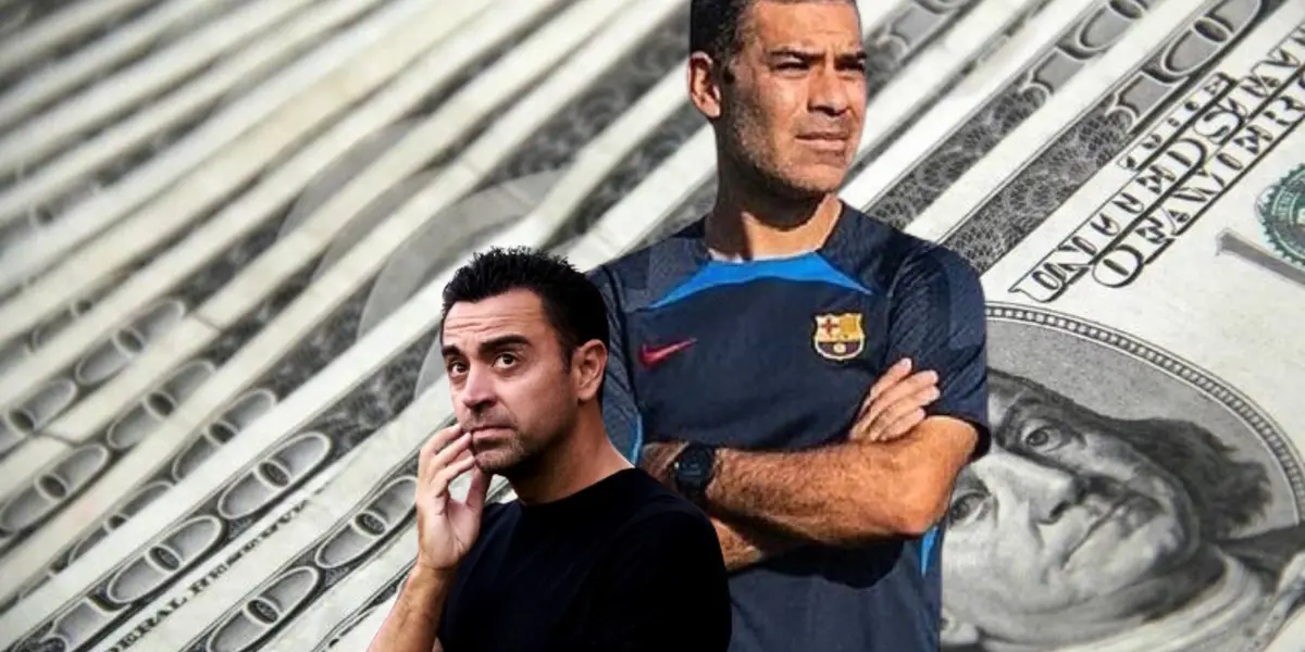 Rafael Márquez y Xavi Hernández DTs del Barcelona A y B / Imagen: Marca