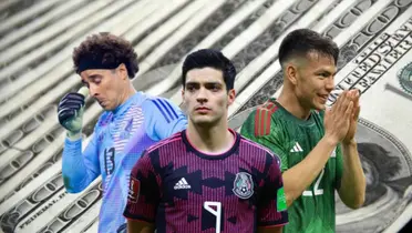 Raúl Jiménez, Guillermo Ochoa e Hirving Lozano / Imagen: Marca