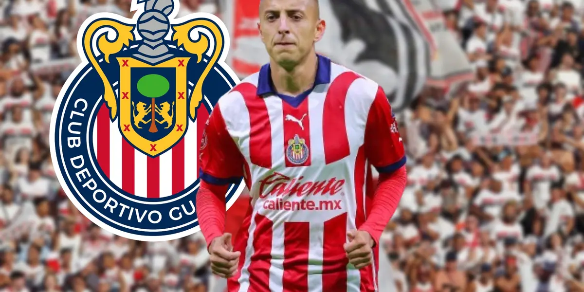 Roberto Alvarado con Chivas / Foto: Uol