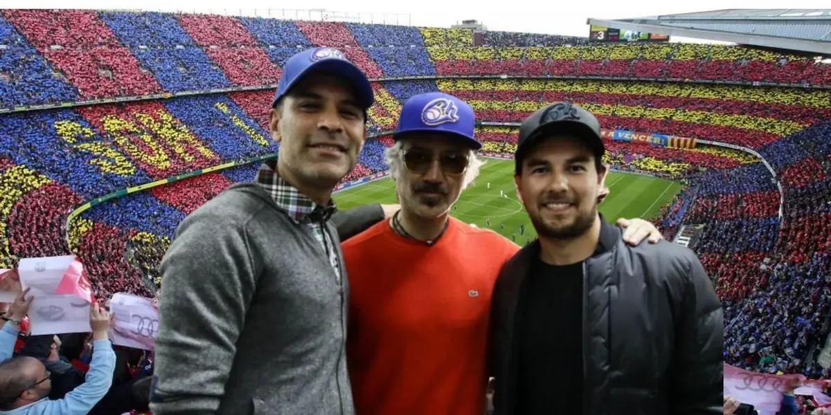 Sergio Pérez es un grana fanático del fútbol y sobre todo del Club América