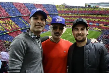 Sergio Pérez es un grana fanático del fútbol y sobre todo del Club América