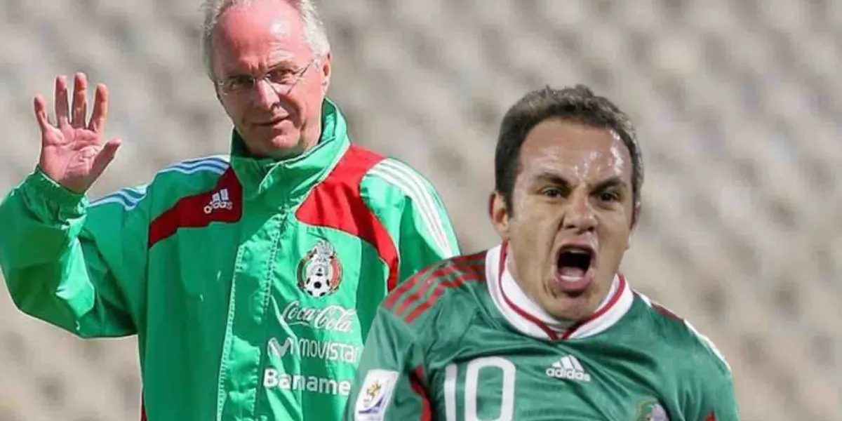 La razón por la que Sven-Göran Eriksson corrió a Cuauhtémoc Blanco de la Selección Mexicana