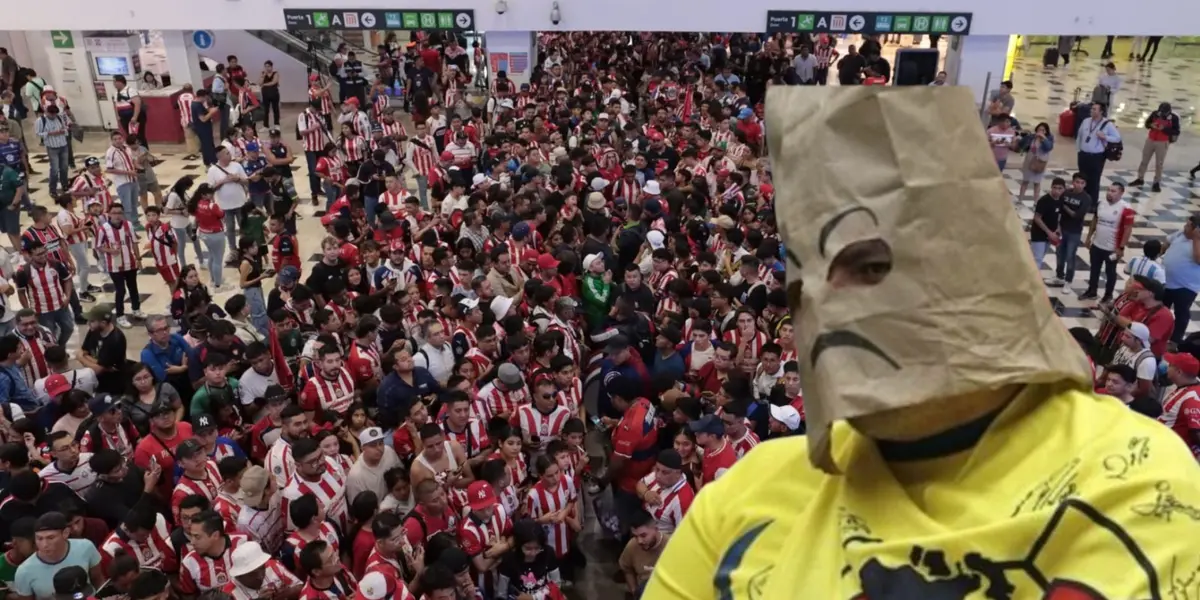 Unos cuantos aficionados de Chivas protagonizaron un momento poco fortuito.