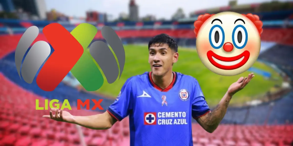 Uriel Antuna durante un partido de la Liga MX con el Cruz Azul | Foto: El Futbolero México