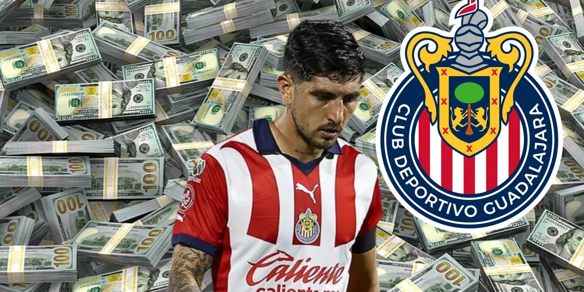 De llegar a valer 7.5 millones, la devaluación que ha tenido Víctor Guzmán en Chivas