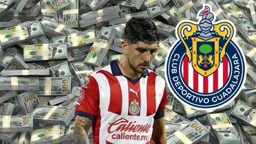 Víctor Guzmán con Chivas / Foto: Getty Images 