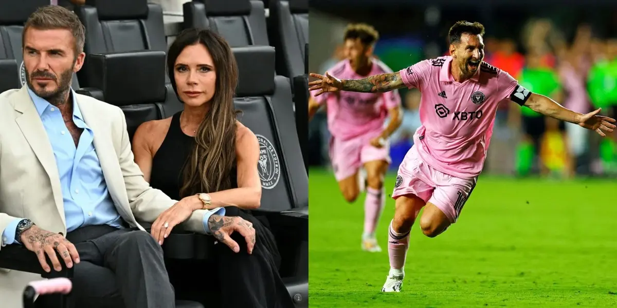 Victoria Beckham llamó la atención a su esposo por celebrar demás un gol del Inter Miami